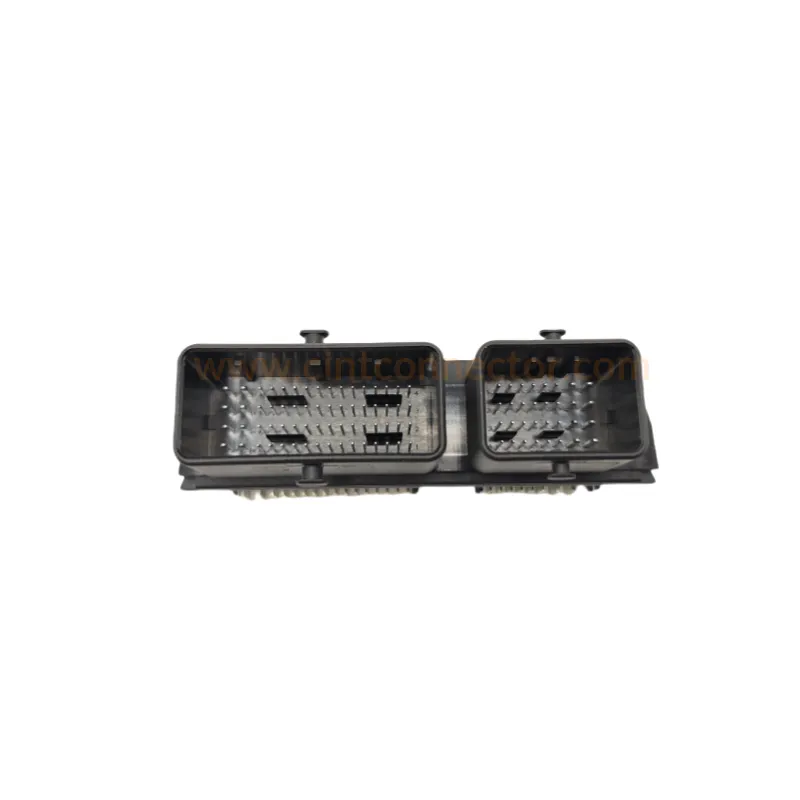 96 pole wire to board PCB mount header right angle, male automotive connectors ECU TE 2209075-1