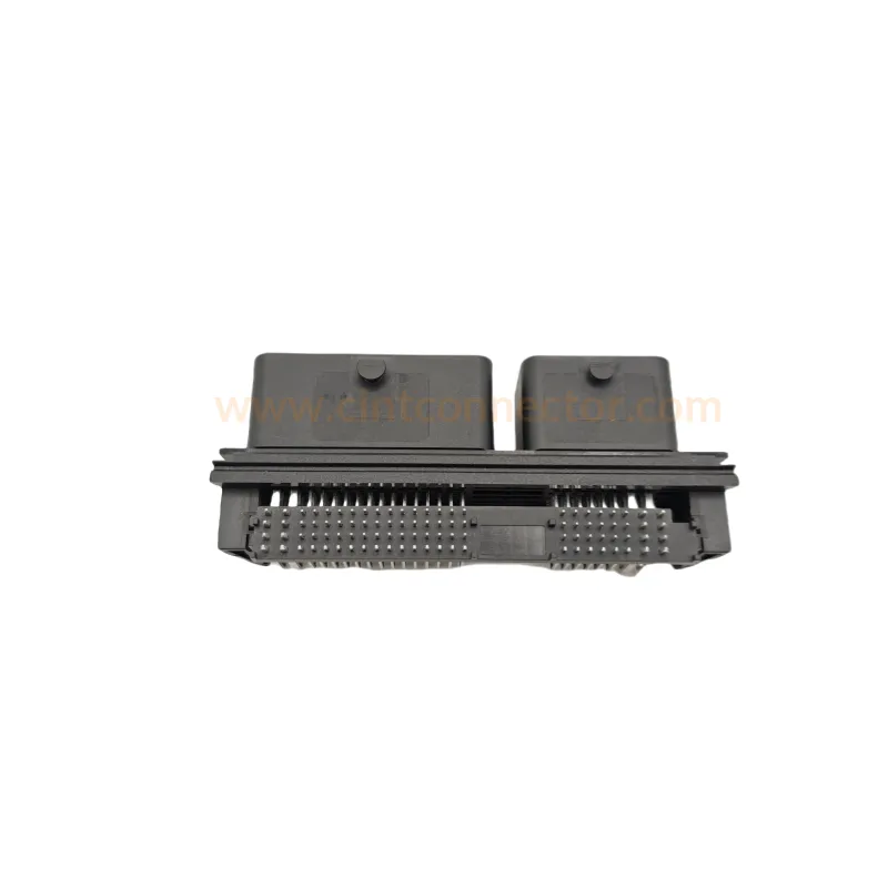 96 pole wire to board PCB mount header right angle, male automotive connectors ECU TE 2209075-1