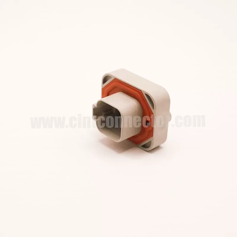 DT15-6P 6 hole TE Connectivity Deutsch Connector Header Panel Mount
