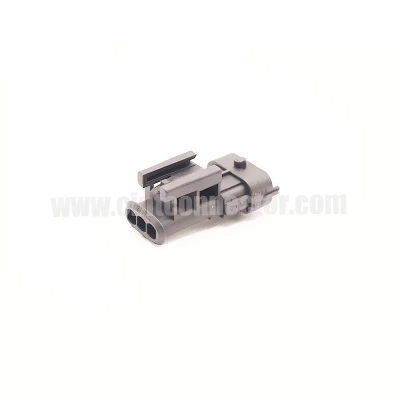 3 Way Bosch Compact Connector Black 1928404227 male plug