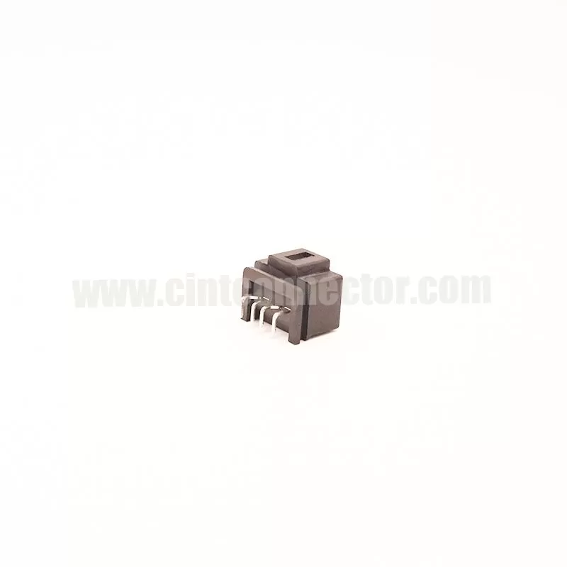 4 PIN PCB motorcycle right angle header connector plug