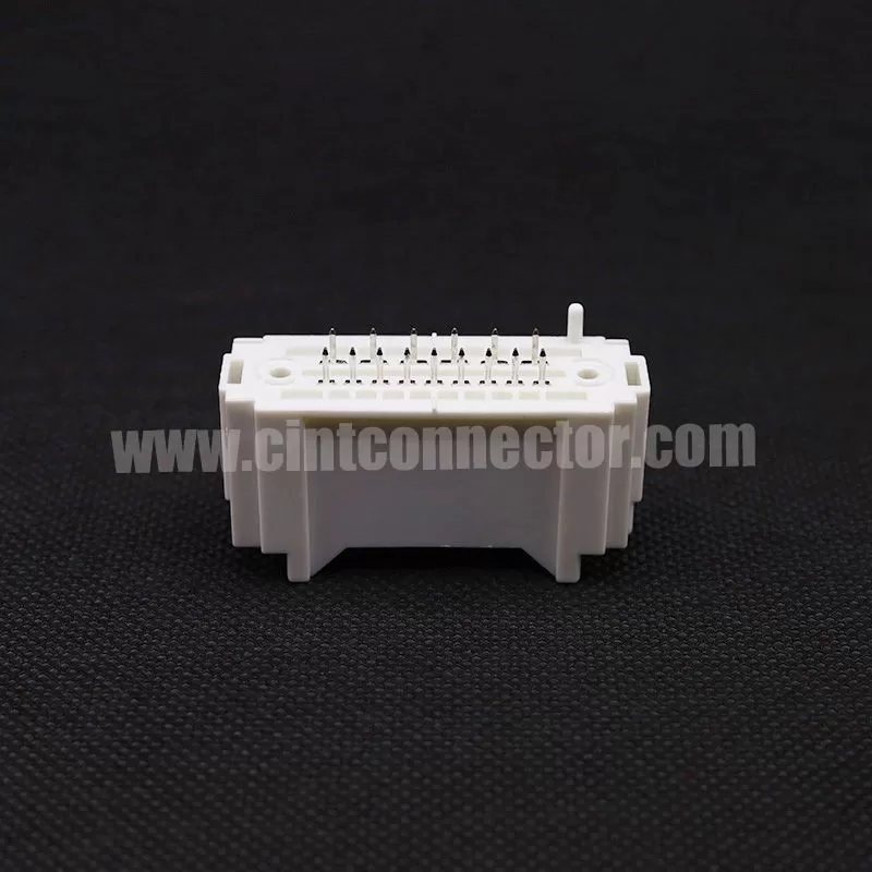 15 pole PCB header wire housing Sicma header straight natural Molex white connector housing 98463-1510