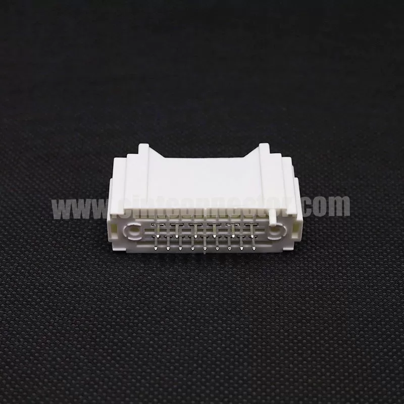 15 pole PCB header wire housing Sicma header straight natural Molex white connector housing 98463-1510