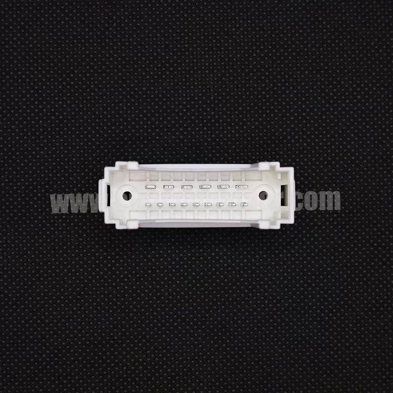 15 pole PCB header wire housing Sicma header straight natural Molex white connector housing 98463-1510