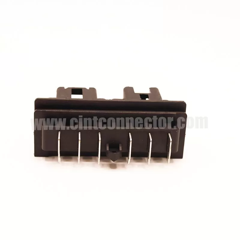 6 Pin male PCB header and receptacle socket connector kit