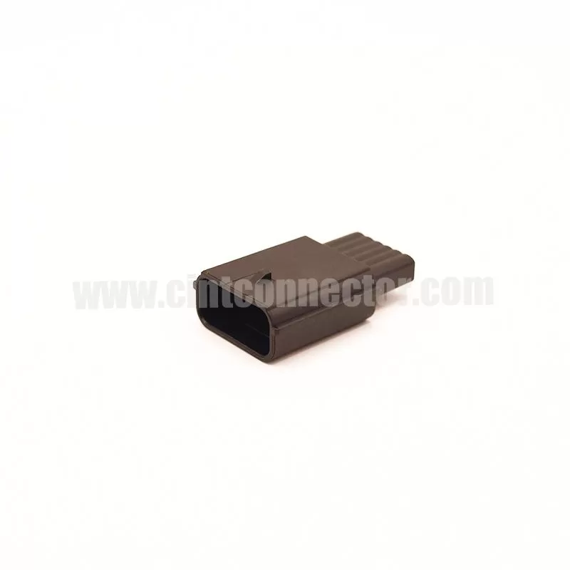 6 way male Molex MX64 sealed single row crimp Socket Housing connector mate for 31403-6110