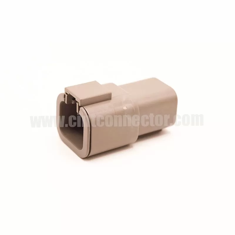 Deutsch DTP04-4P receptacle assembly with wedgelock 4 pin male automotive connector housing