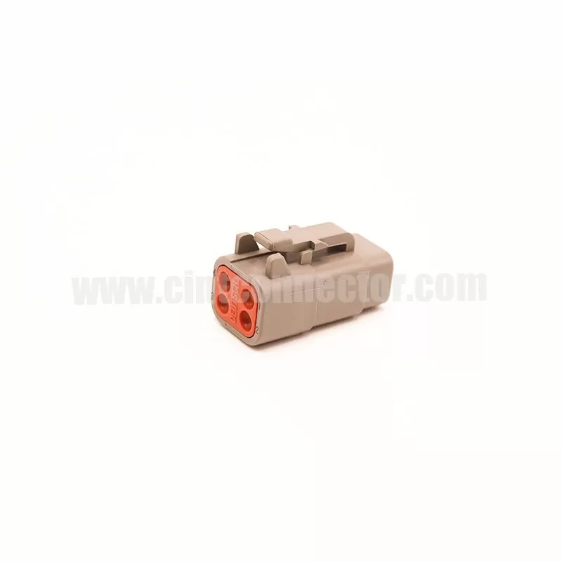 DTM06-4S Deutsch 4 pin female TE Connectivity automotive gray housing plug Connectors