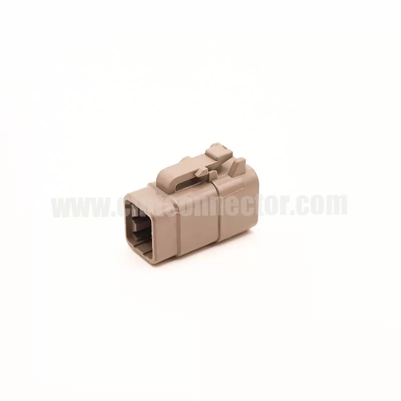 DTM06-6S Deutsch 6 pin female TE Connectivity automotive gray housing plug Connectors
