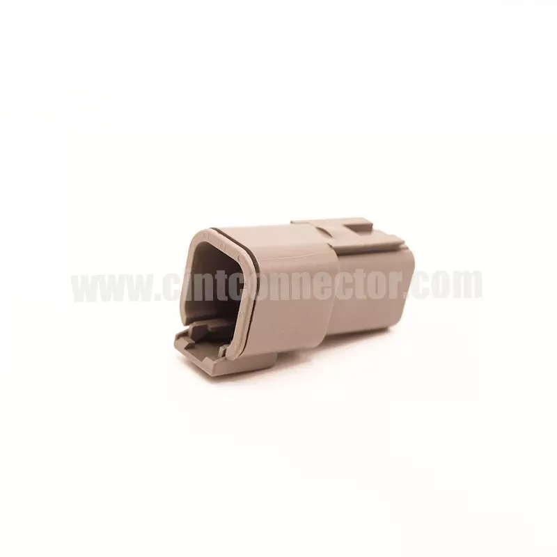 DTM04-6P Deutsch Receptacle 6 pin male TE Connectivity automotive gray housing plug Connectors