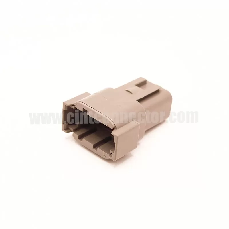 DTM04-8P Deutsch Receptacle 8 pin male TE Connectivity automotive gray housing plug Connectors