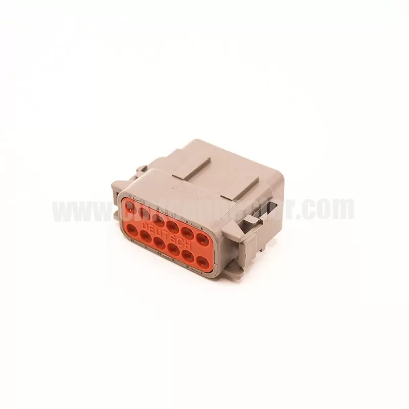 DTM06-12SA Deutsch 12 pin female TE Connectivity automotive gray housing plug Connectors