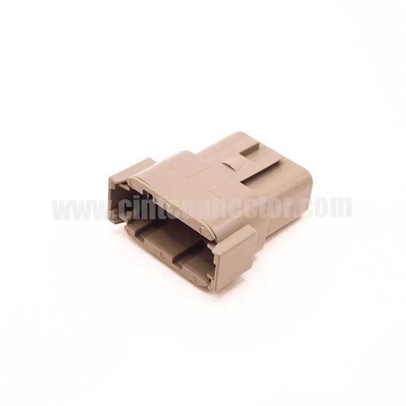 DTM04-12PA Deutsch Receptacle 12 pin male TE Connectivity automotive gray housing plug Connectors