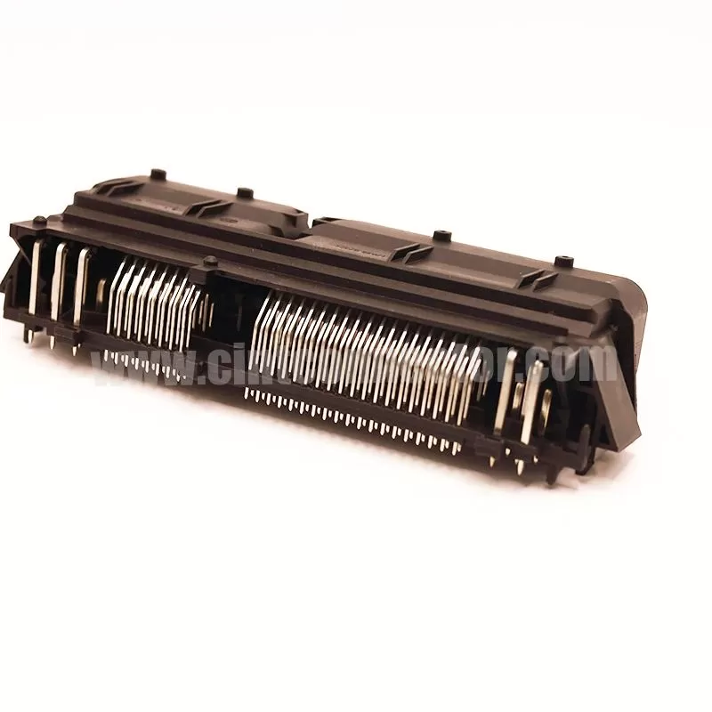 121 Pins TE Connectivity AMP PCB type Pin header ECU connectors 1241434-1 Hybrid Automotive housing