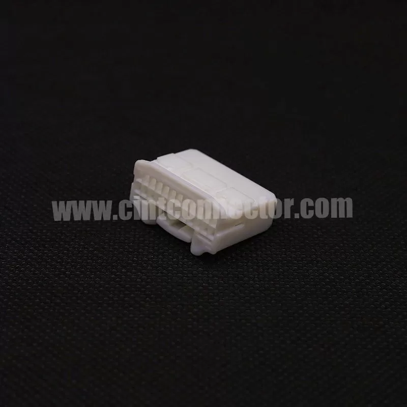 24 pin female TE Connectivity AMP 1318917-1 90980-12200 Connector for audio navigation reversing rearview mirror 