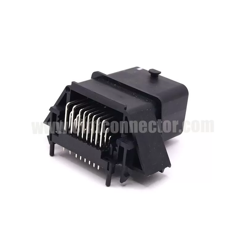 32 Circuits PCB mount header right angle, ECU auto connectors MOLEX 643340100