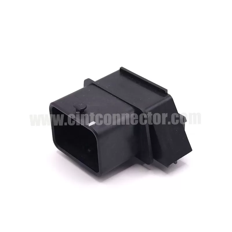 32 Circuits PCB mount header right angle, ECU auto connectors MOLEX 643340100