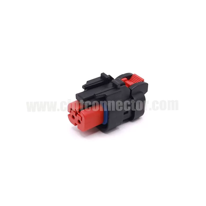 2 way female waterproof receptacle car connector for CAT Excavator TE AMP 776522-1