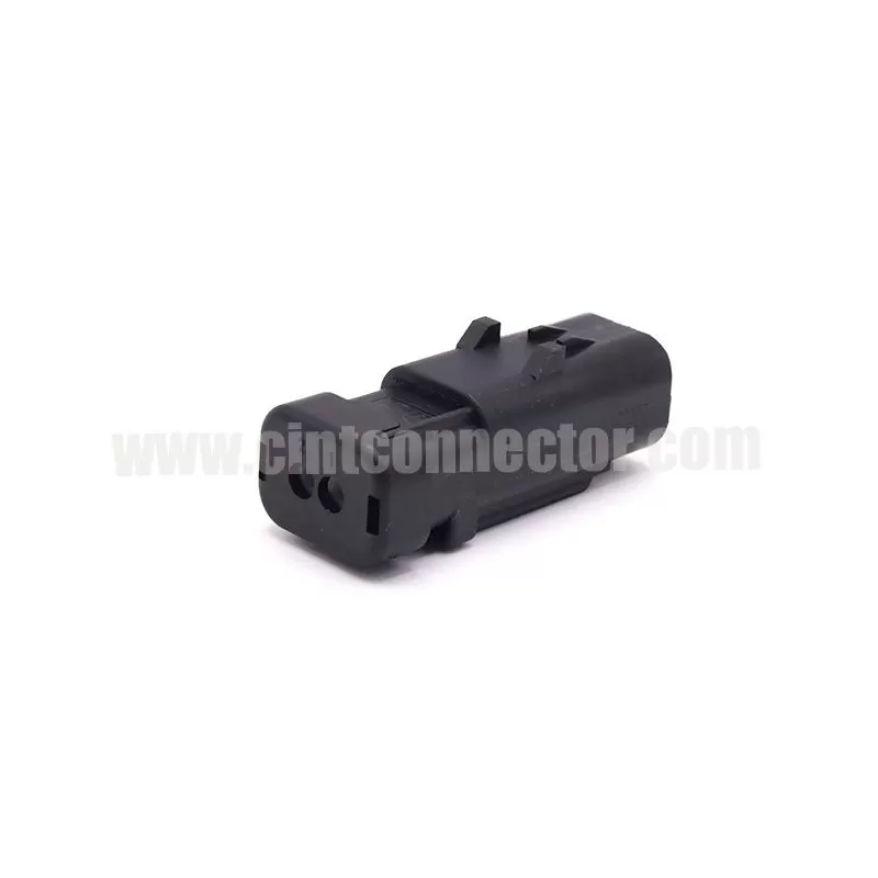 2 pin waterproof male receptacle car connector for CAT Excavator TE AMP 776534-1