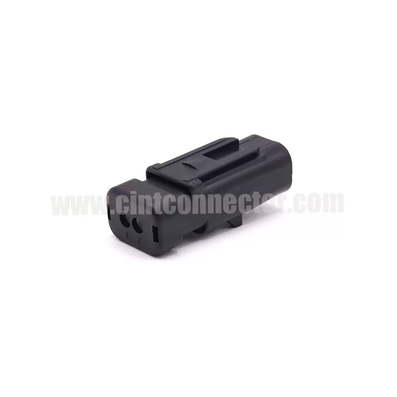 2 pin waterproof male receptacle car connector for CAT Excavator TE AMP 776534-1