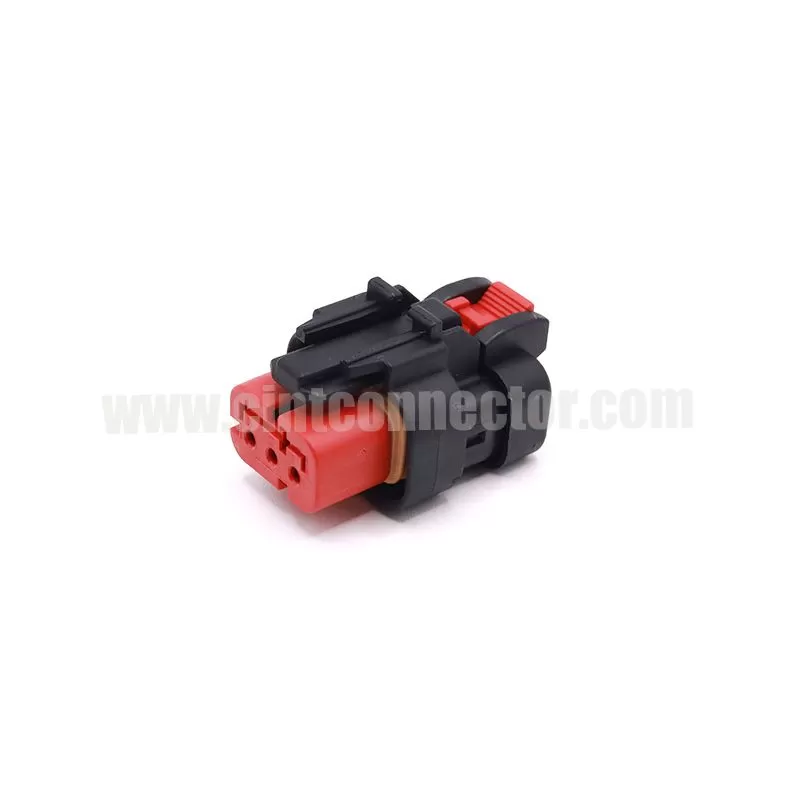 3 way waterproof receptacle car connector for CAT Excavator TE AMP 776429-1