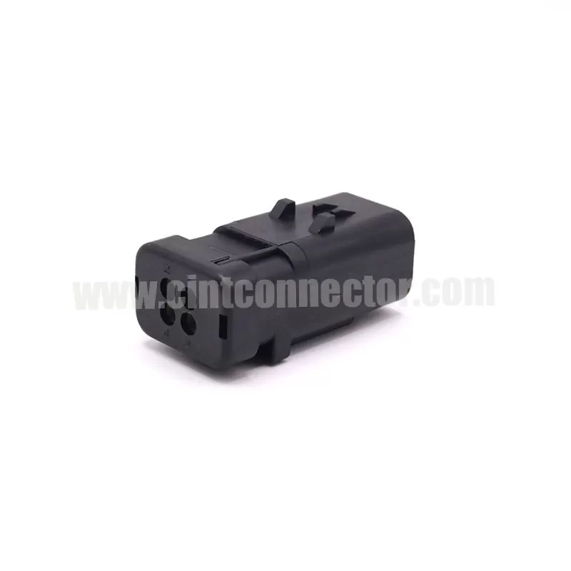 4 pin male waterproof receptacle car connector TE AMP 776488-1