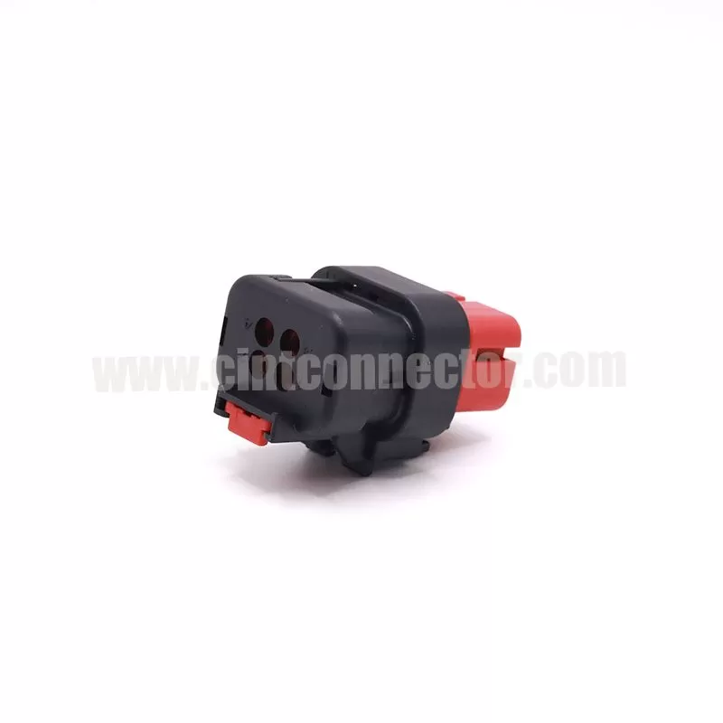 4 pin female waterproof receptacle auto connector for TE AMP 776524-1