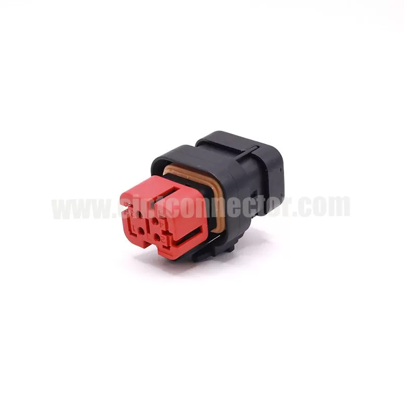 4 pin female waterproof receptacle auto connector for TE AMP 776524-1
