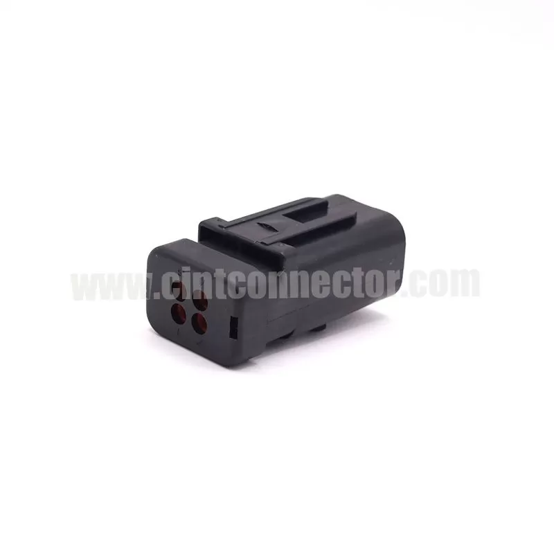 4 pin male waterproof receptacle car connector TE AMP 776536-1