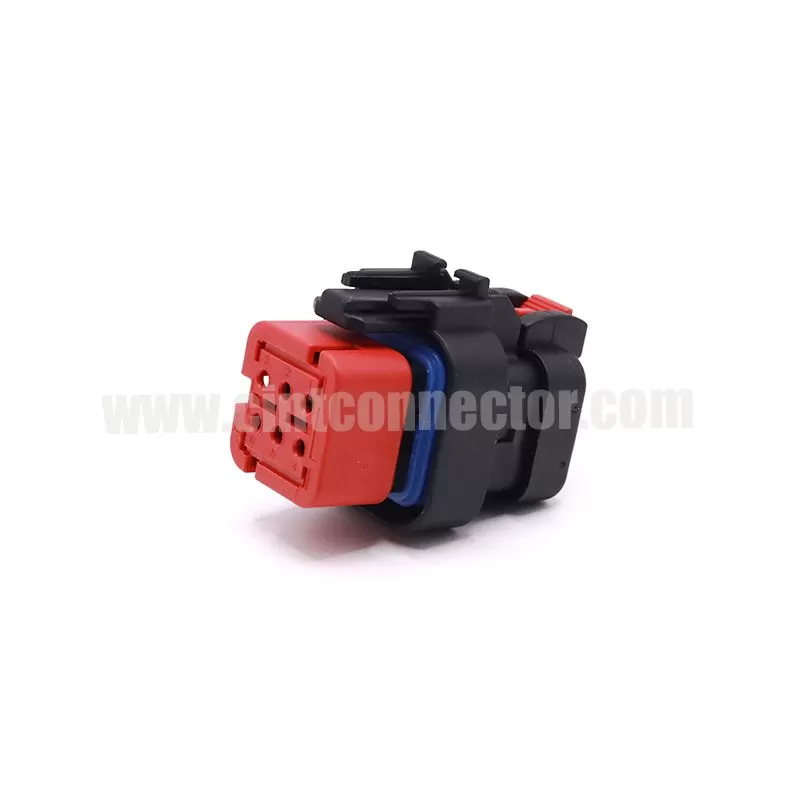 6 pin female waterproof receptacle electrical auto connector for TE AMP 776433-1
