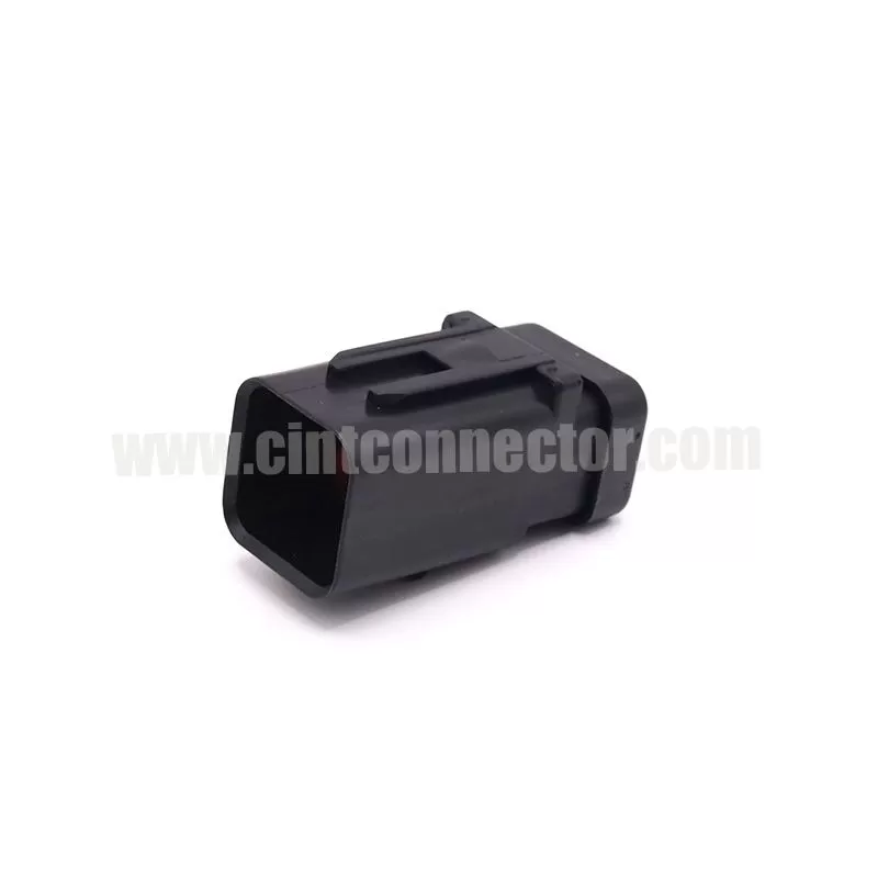 6 pin male waterproof receptacle electric auto connector for TE AMP 776434-1