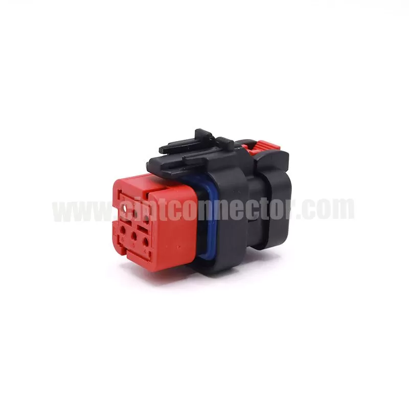 6 pin female waterproof receptacle electrical auto connector for TE AMP 776531-1