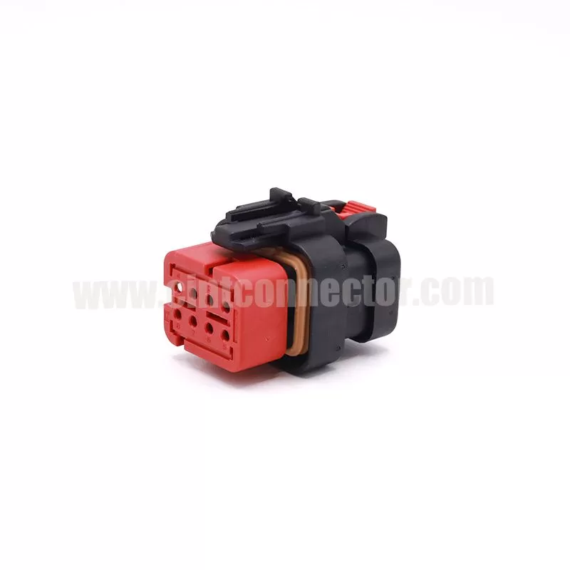 8 pin female waterproof receptacle electrical auto connector for TE AMP 776494-1