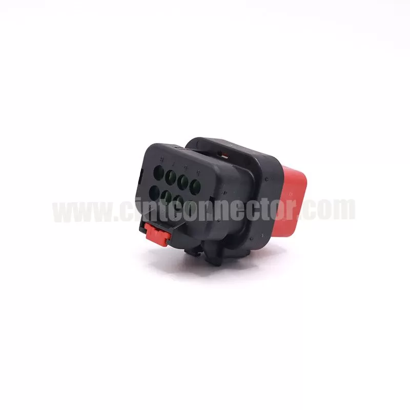 8 pin female waterproof receptacle electrical auto connector for TE AMP 776494-1