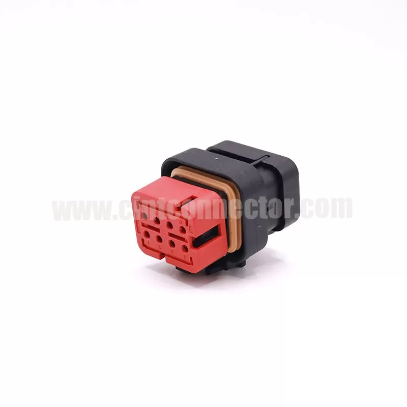 8 pin female waterproof receptacle electrical auto connector for TE AMP 776494-1