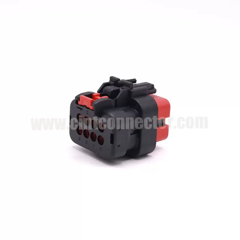8 pin female waterproof receptacle electrical auto connector for TE AMP 776532-1