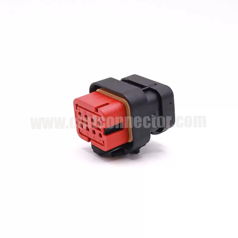 8 pin female waterproof receptacle electrical auto connector for TE AMP 776532-1