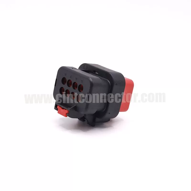 8 pin female waterproof receptacle electrical auto connector for TE AMP 776532-1