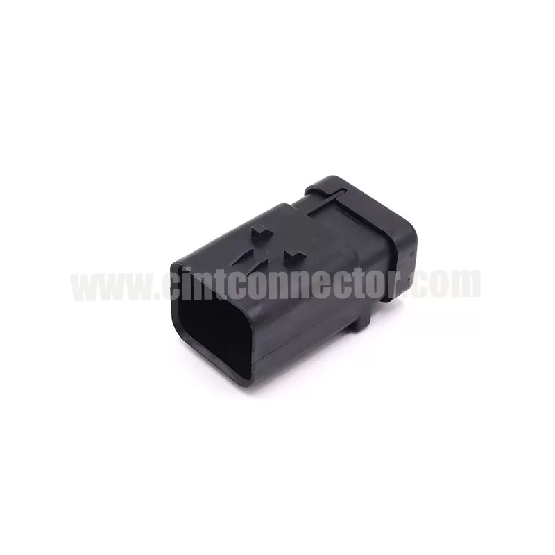 8 pin male waterproof receptacle electric auto connector for TE AMP 776538-1
