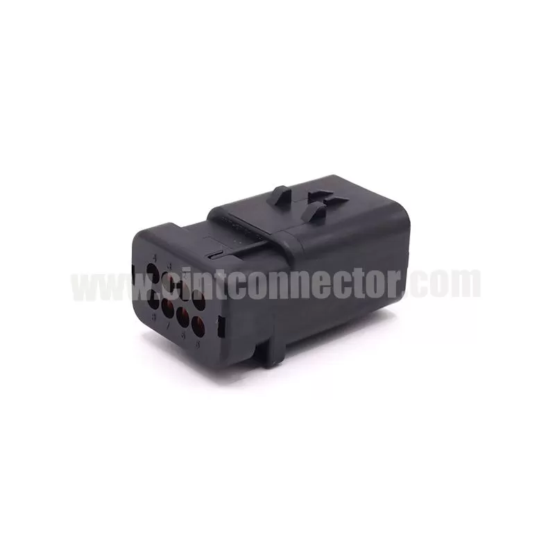 8 pin male waterproof receptacle electric auto connector for TE AMP 776538-1