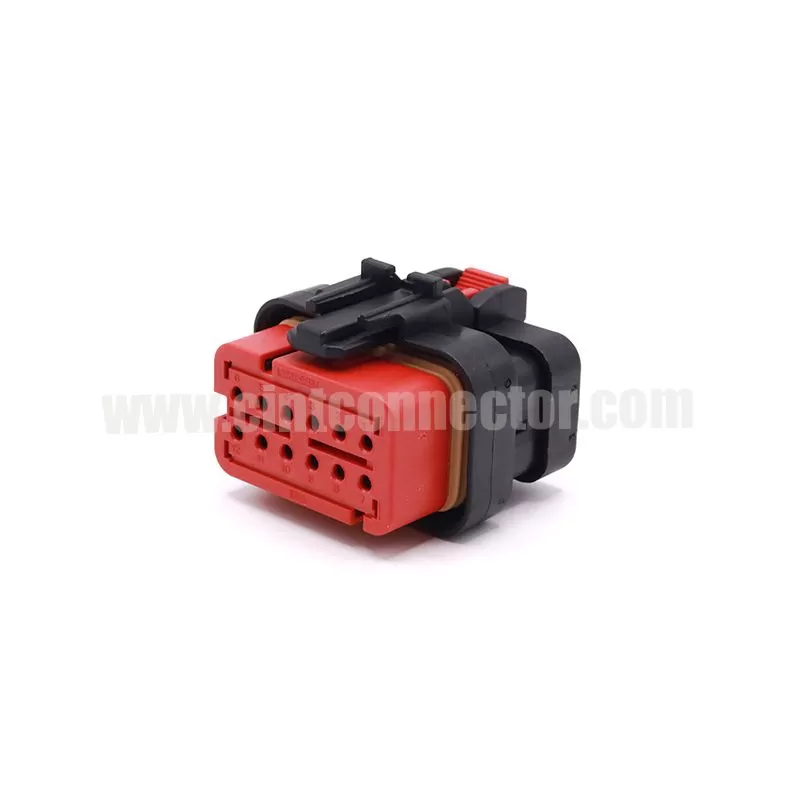 12 pin female waterproof receptacle electrical auto connector for TE AMP 776437-1