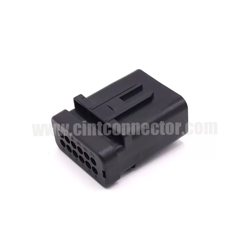 12 pin male waterproof receptacle electrical auto connector for TE AMP 776539-1