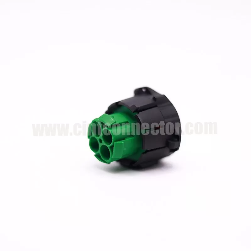 4 pin green ITT Cannon APD plug 121583-0002 SKT high reliability rectangular connector suited for space
