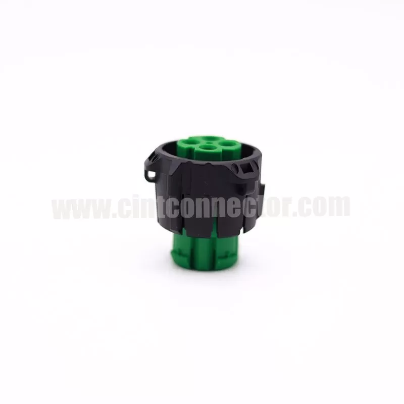 4 pin green ITT Cannon APD plug 121583-0002 SKT high reliability rectangular connector suited for space