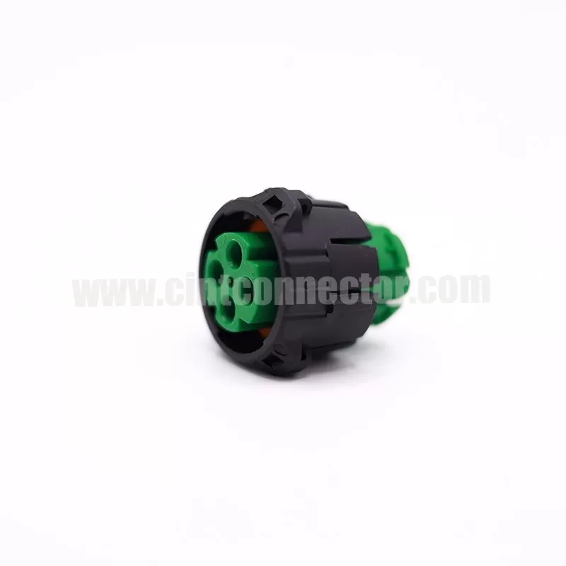 4 pin green ITT Cannon APD plug 121583-0002 SKT high reliability rectangular connector suited for space