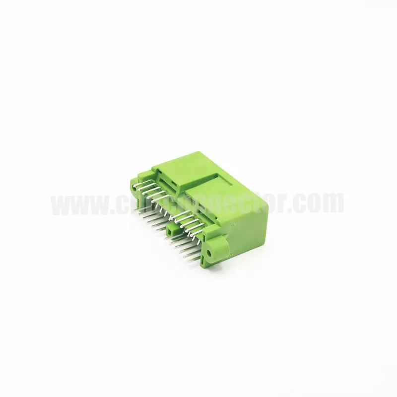 22 pin JAE IL-AG5-22P-D3T2 green electronic PCB male connector auto plug mating IL-AG5-22S-D3C1