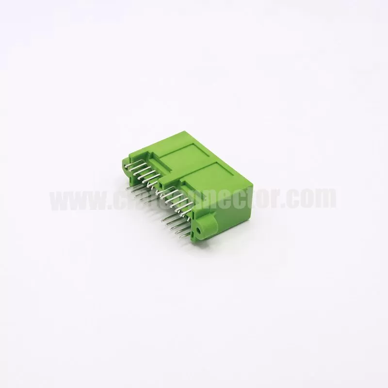 22 pin JAE IL-AG5-22P-D3T2 green electronic PCB male connector auto plug mating IL-AG5-22S-D3C1