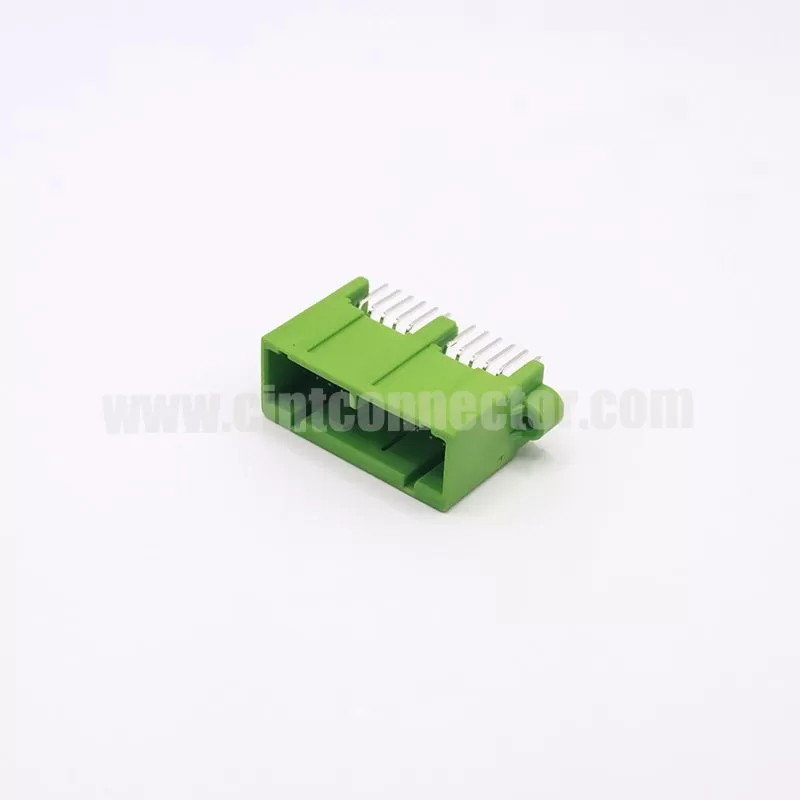 22 pin JAE IL-AG5-22P-D3T2 green electronic PCB male connector auto plug mating IL-AG5-22S-D3C1