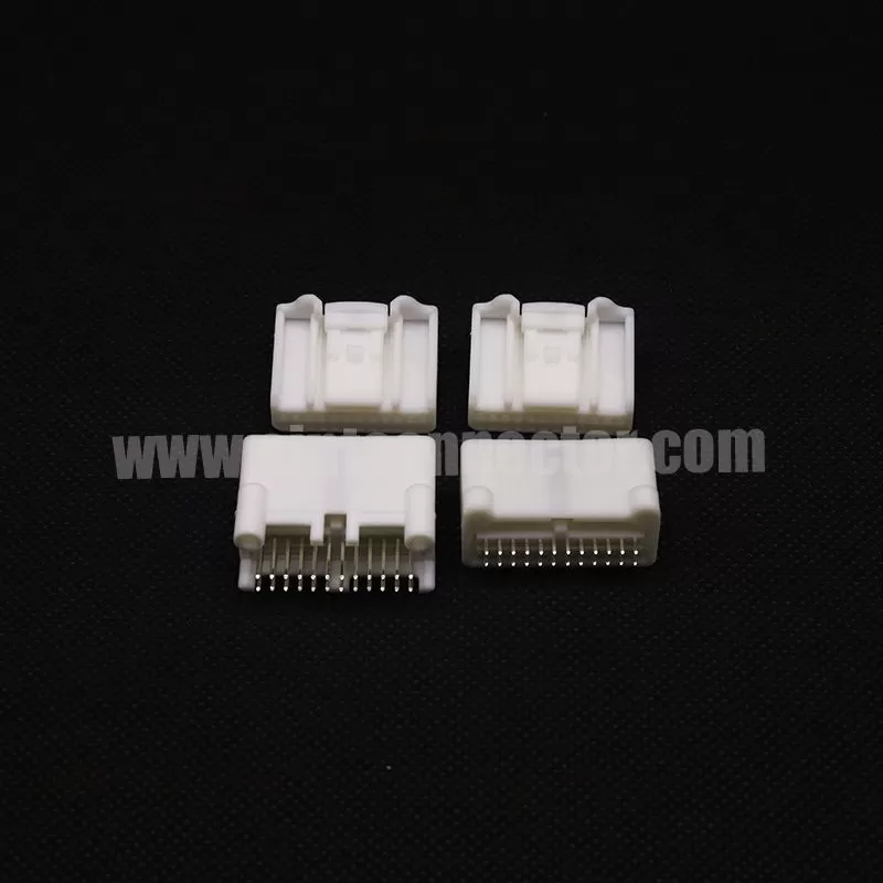 24 pin male PCB header connector mate to TE AMP 1318917-1 90980-12200  wire to board plug