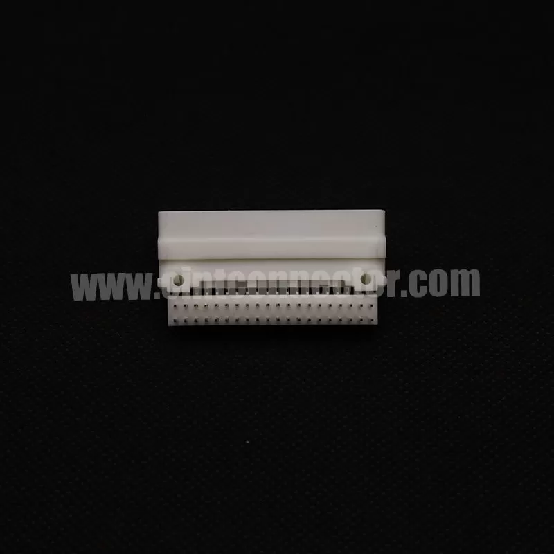 40 pin male PCB header connector TE AMP 1318384-2 wire to board plug housing